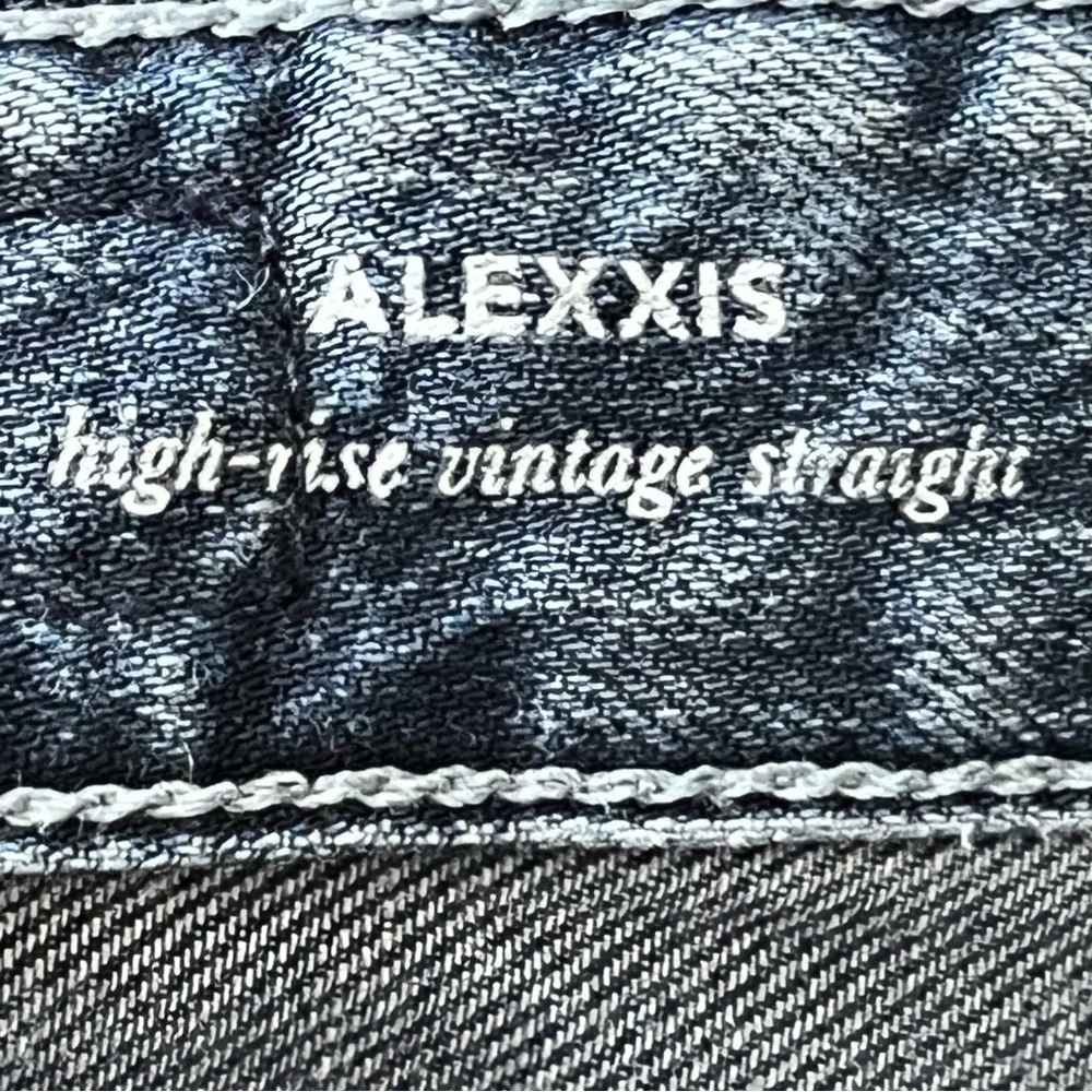 Adriano Goldschmied AG Alexxis Jeans Women’s 25 Blue High Rise‎ Straight Vintage